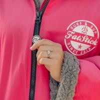 FatStick Weatherproof Fleeced Dry Changing Robe - Blue Extra Image 4 Preview